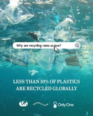 Repost from @onlyone
                                        •
                                        Less than 10% of plastics are recycled globally. The rest? It’s in our landfills and oceans. Time to rethink how we use plastic 🌍💚